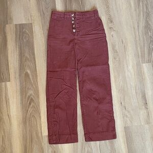Marine Layer corduroy ankle pants
